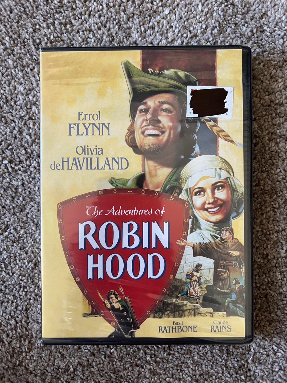 Warner Bros. The Adventures of Robin Hood DVD - 1938 Film / 🆕